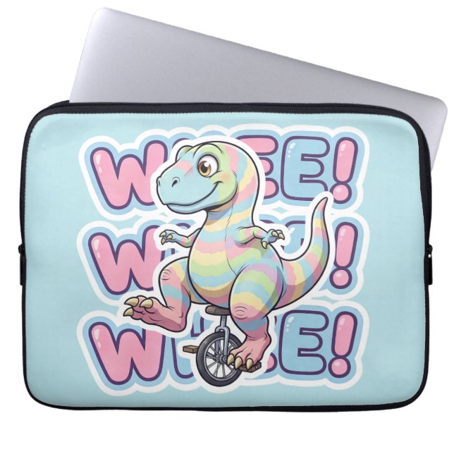 Capa Para Notebook Dinossauro, Rodou!!! (Frente)