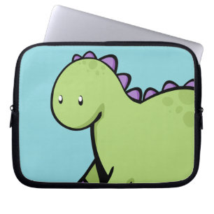 Capa Para Notebook Dinossauro Verde