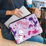 Capa Para Notebook Dinossauros Espaciais, Dinossauros Cutos, Estrelas<br><div class="desc">Um padrão bonito,  divertido e adorável com dinossauros espaciais. Presente moderno e moderno,  perfeito para o amante dos dinossauros em sua vida.</div>