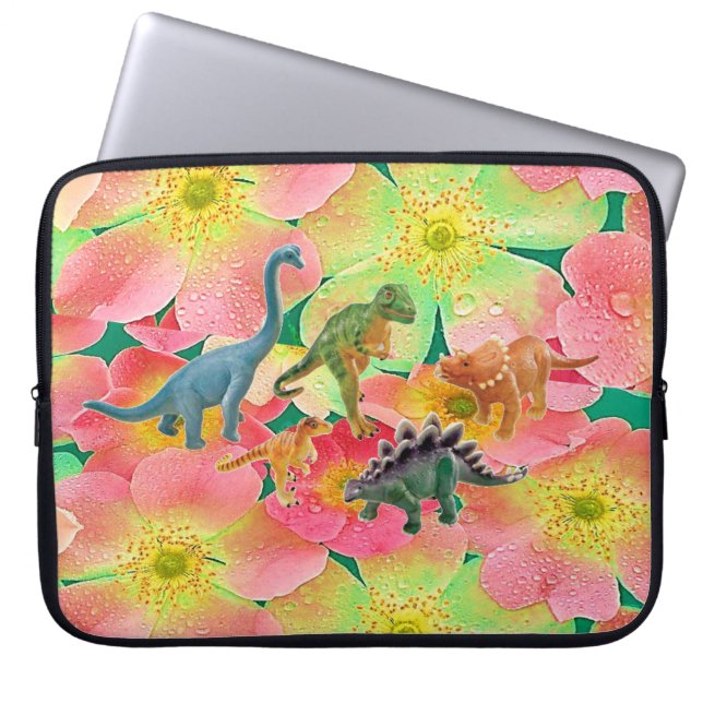 Capa Para Notebook Dinossuar bolsa de laptop (Frente)