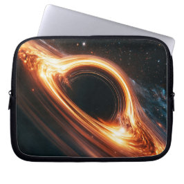 Capa Para Notebook Disco de Acreção de Buraco Negro Supermassivo Arte