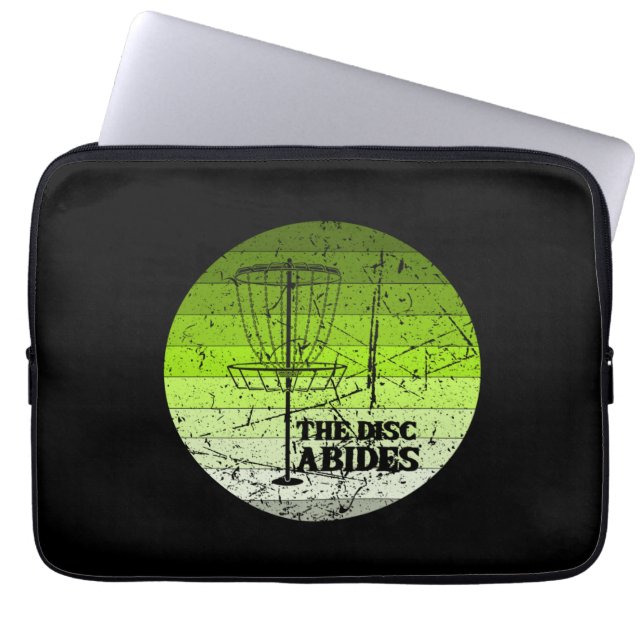 Capa Para Notebook Disk Golf Vintage (Frente)