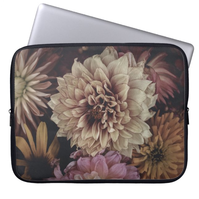 CAPA PARA NOTEBOOK DISPOSITIVO DE FLOR DE COR AJUSTADA (Frente)