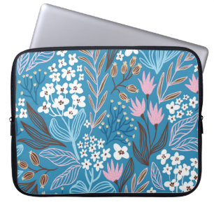 Capa Para Notebook Ditzy Floral: Vintage Primavera.