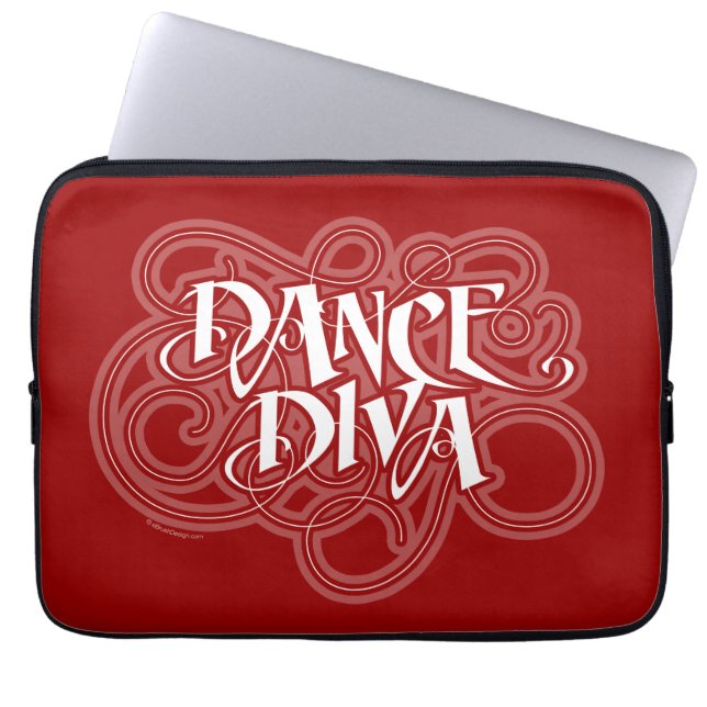 Capa Para Notebook Divã da Dança (Frente)