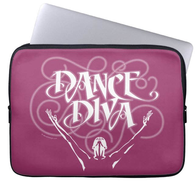 Capa Para Notebook Divã de Dança (Frente)
