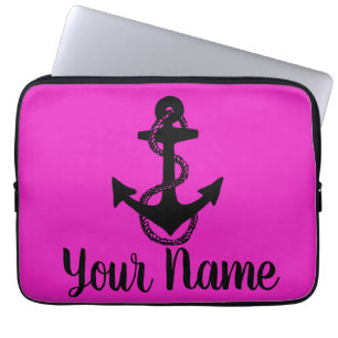 Capa Para Notebook diversão brilhante com SEU NOME + ANCHOR  
