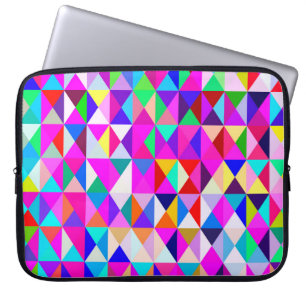 Capa Para Notebook Divertido com geometria....