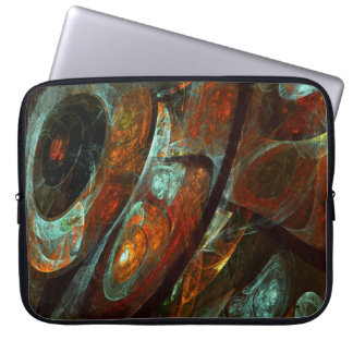 Capa Para Notebook Divisão de Abstrato de Tempo