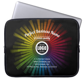 Capa Para Notebook DJ Music Colort Sound Wave criativa Legal