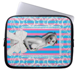 Capa Para Notebook Docinho Sassy, Comprado, Fita de Corte, Pinup