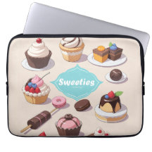 Docinhos bolsa de laptop neoprene