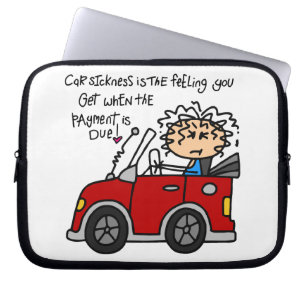 Capa Para Notebook Doença Humorística Do Carro