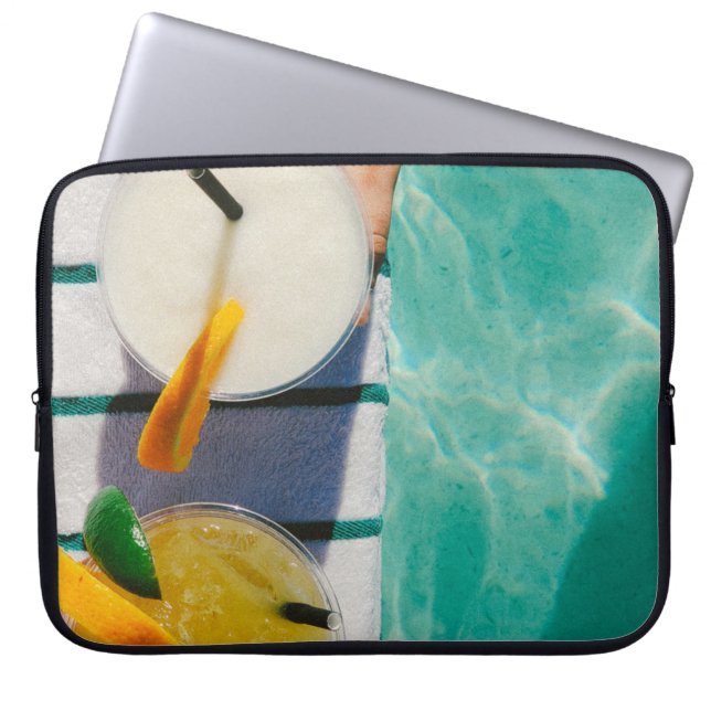 Capa Para Notebook Dois copos de suco (Frente)