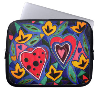 Capa Para Notebook Dois corações