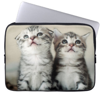 Capa Para Notebook Dois gatinhos bonitos