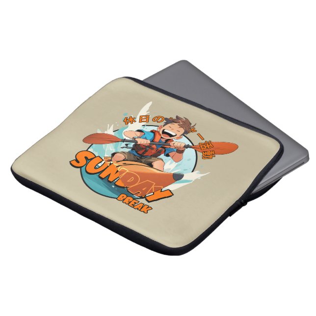 Capa Para Notebook Domingo Break | 13 polegadas (Frente Topo)
