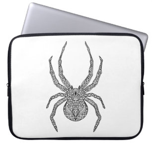Capa Para Notebook Doodle da aranha