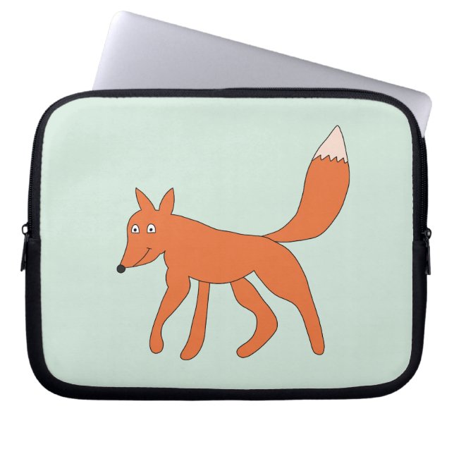 Capa Para Notebook Doodle Fuchs (Frente)