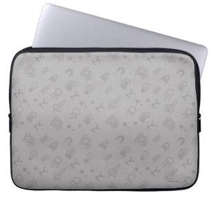 Capa Para Notebook Doodles do espaço e da ciência