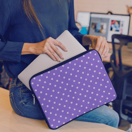 Capa Para Notebook Dotty Delight Roxo