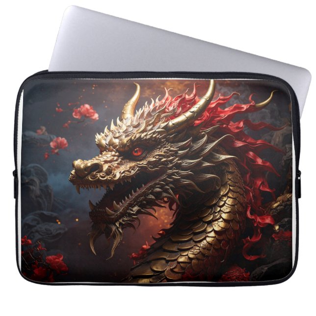 Capa Para Notebook Dragão (Frente)
