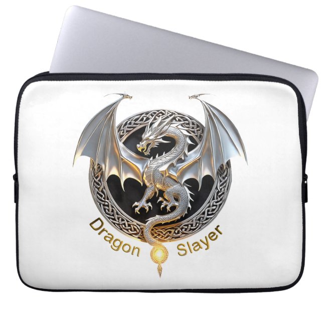 Capa Para Notebook Dragão (Frente)
