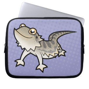 Capa Para Notebook Dragão Barbudo Cartoon / Dragão de Rankin