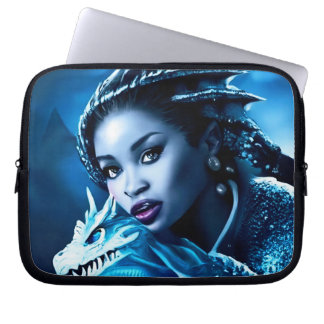 Capa Para Notebook Dragão e Sua Rainha Eletrônicos Bag
