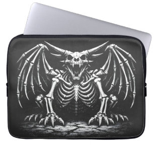 Capa Para Notebook Dragão Esqueleto por BurnsInHell