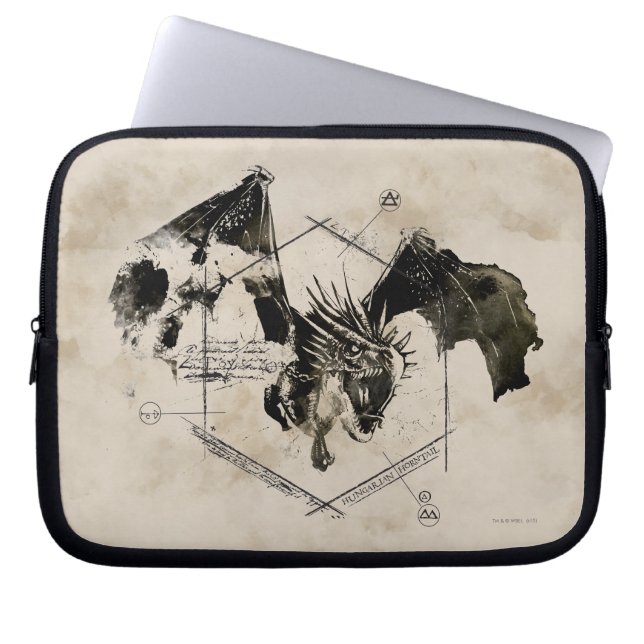 Capa Para Notebook Dragão Horntail Húngaro (Frente)