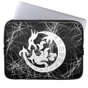 Capa Para Notebook Dragão soprando fogo