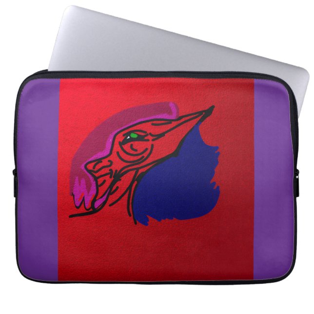 Capa Para Notebook Dragon Fashionista Laptop Sleeve (Frente)