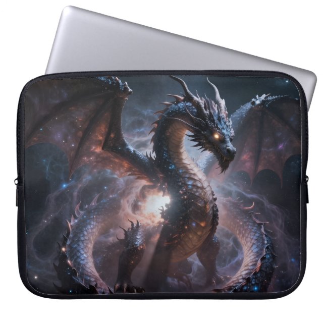 Capa Para Notebook Dragon World – The Realm of Fire and Magic (Frente)