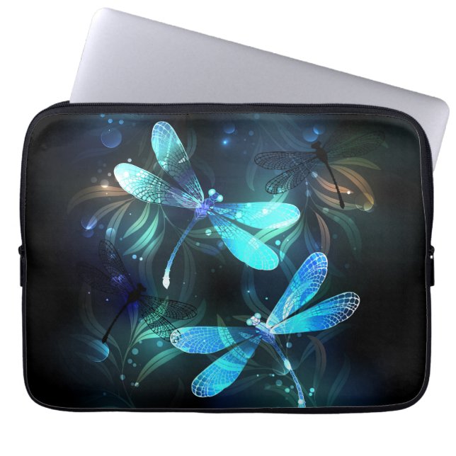 Capa Para Notebook Dragonflies de lago (Frente)
