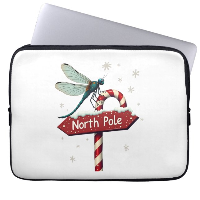 Capa Para Notebook Dragonfly do Polo Norte (Frente)