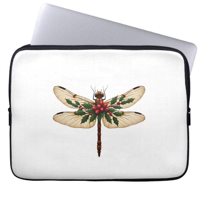 Capa Para Notebook Dragonfly Holly Winged (Frente)