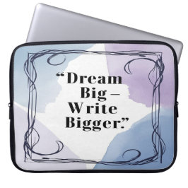 Capa Para Notebook Dream Big Write Maior