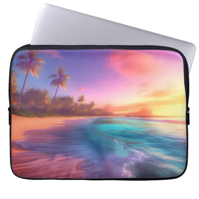 Capa Para Notebook Dreamscape tropical (Frente)