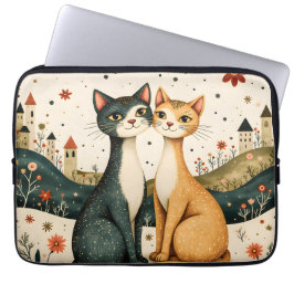 Capa Para Notebook Dreamy Cats