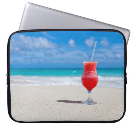 Capa Para Notebook Drink On Beach laptop sleeve