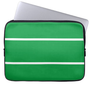 Capa Para Notebook Duas Estirpes Brancas Escuras Kelly Fundo Verde