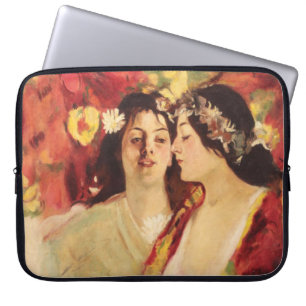 Capa Para Notebook Duas musas de Primavera (por Stefan Luchian)