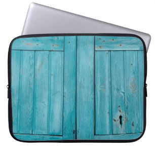 CAPA PARA NOTEBOOK DUAS PORTAS DE MADEIRA DE CINZA