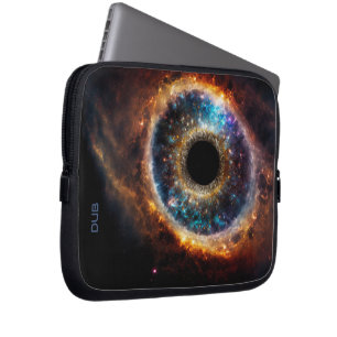 Capa Para Notebook Dubman Designs: Olho Universal, Galáxia Celestial