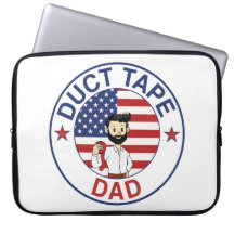 Duct Tape Dad - Estojo para Laptop