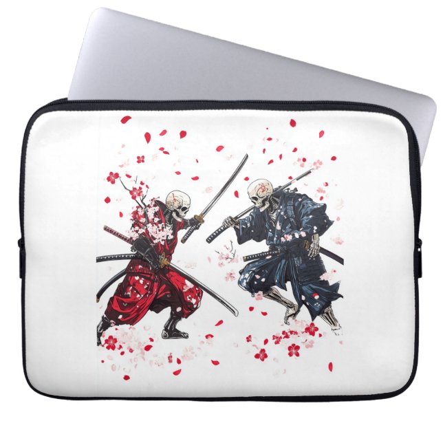 Capa Para Notebook Duelo de Samurai da Caveira (Frente)