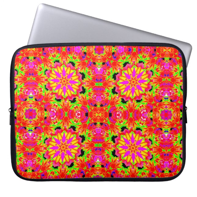 Capa Para Notebook Dynamic Colourful Design for  Electronics Bag (Frente)