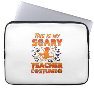 Capa Para Notebook É Fantasmagórico Professor Fantasia Halloween Brux