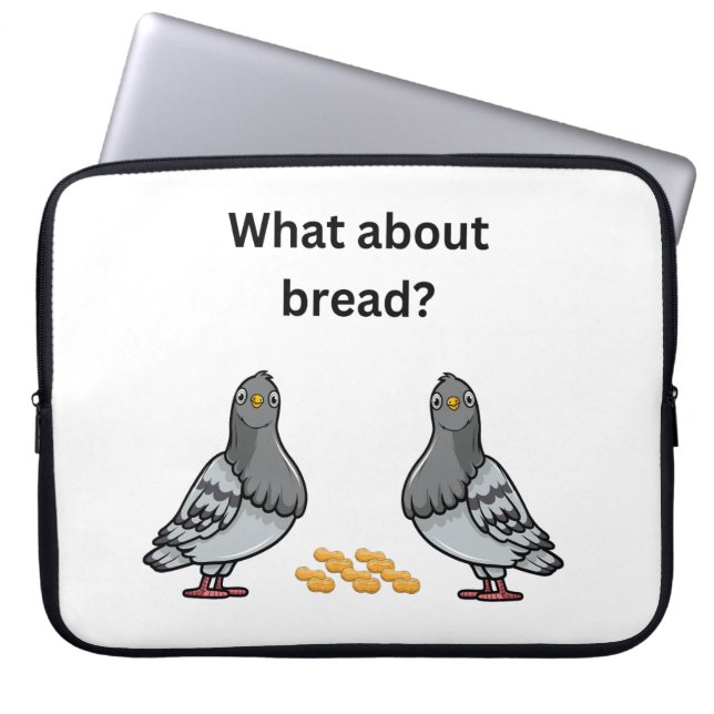 Capa Para Notebook E o pão? (Frente)